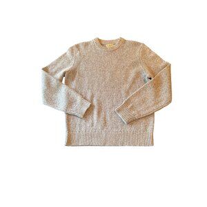 L.L.Bean Mens Cadet Blue Lambswool Crewneck Sweater M Regular